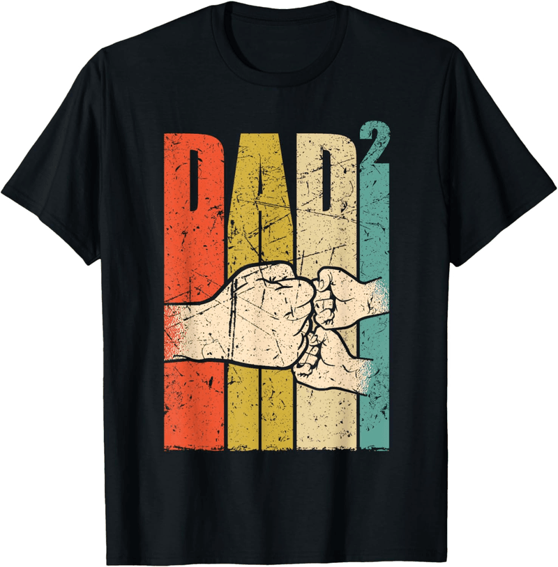 Zwillingsvater T-Shirt 2021 für stolze Väter von Zwillingen