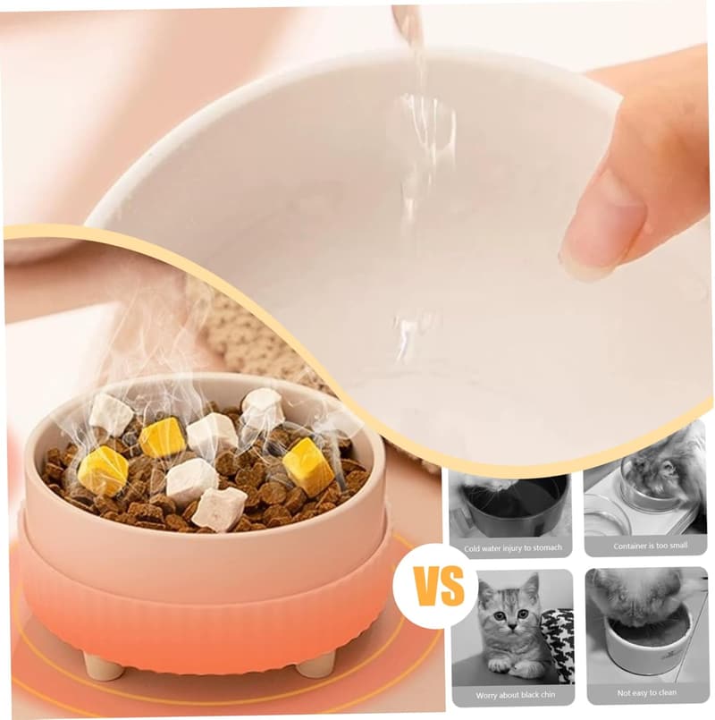 Beheizter Wassernapf für Hunde - 350 ml Thermonapf für den Winter