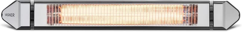 VASNER Teras 25 Basix – 2500W Infrarot-Terrassenstrahler, schwarz