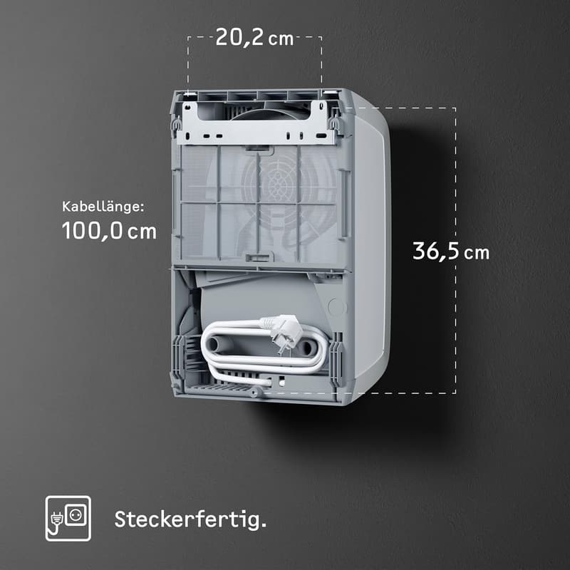 STIEBEL ELTRON CK 20 Trend Schnellheizer mit LCD-Display für Badezimmer 2 kW