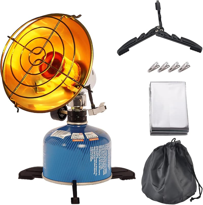 Tragbare Gasheizung für Camping und Outdoor-Aktivitäten