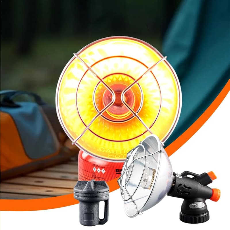 Tragbare Zeltheizung für Camping und Outdoor-Aktivitäten