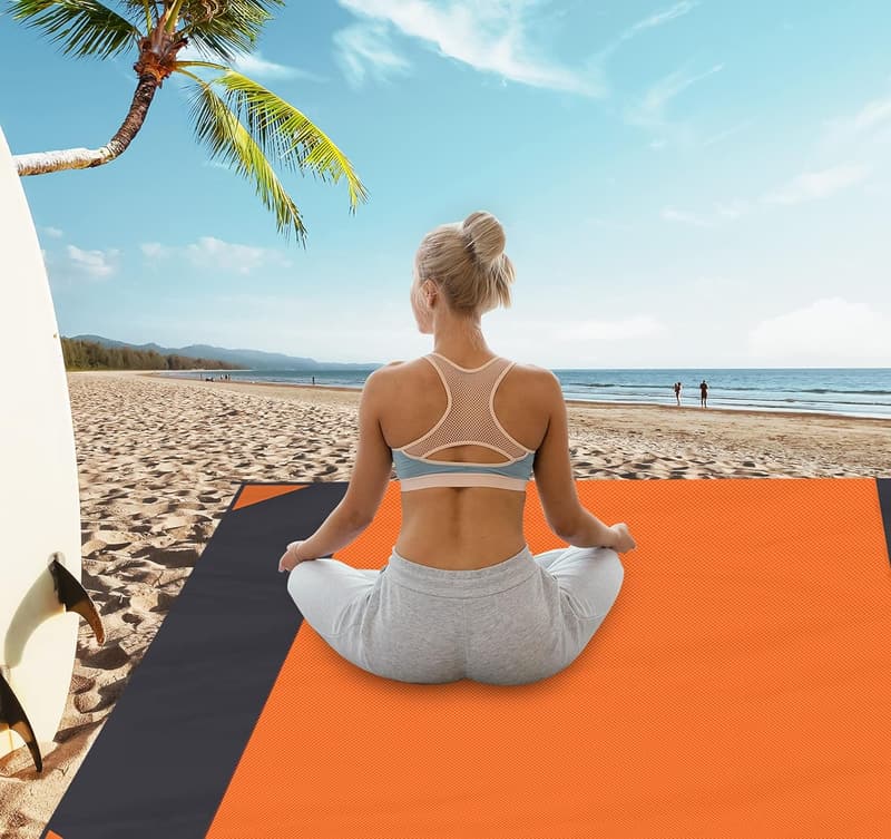 Ultraleichte, wasserdichte Picknickdecke 200x210 cm für Camping
