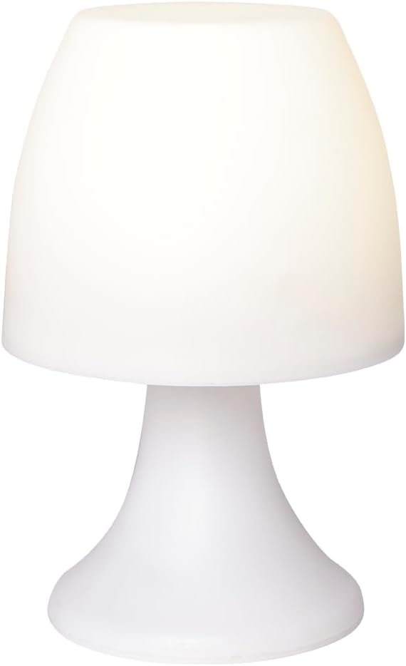 LED-Nachtlampe mit Timer, 19 cm, batteriebetrieben für Kinderzimmer
