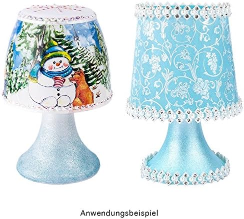 LED-Nachtlampe mit Timer, 19 cm, batteriebetrieben für Kinderzimmer
