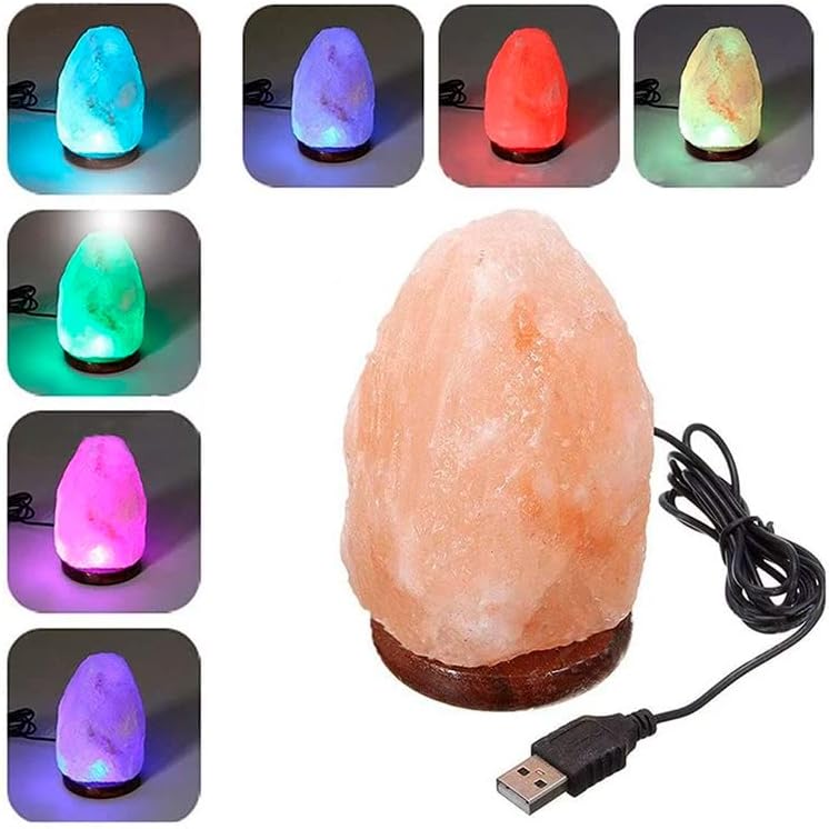 USB Salzlampe - Natürliche Lichtquelle für Wohlbefinden