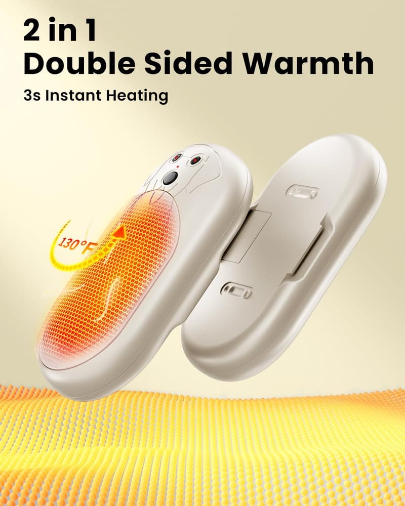 Wiederaufladbarer Handwärmer für Outdoor-Aktivitäten, 6000 mAh