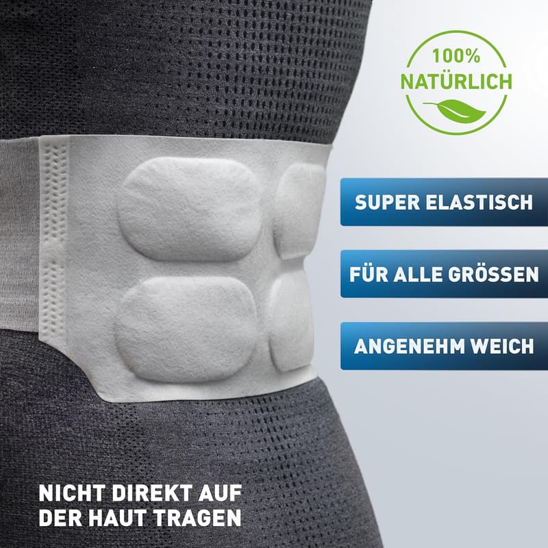 Wärmeweste für alle Größen (S-XL) - 12 Stunden natürliche Wärme