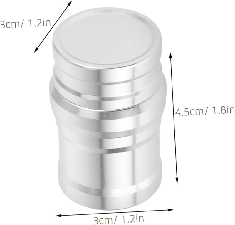 Mini-Alkohollampe aus Aluminiumlegierung für Camping und Experimente