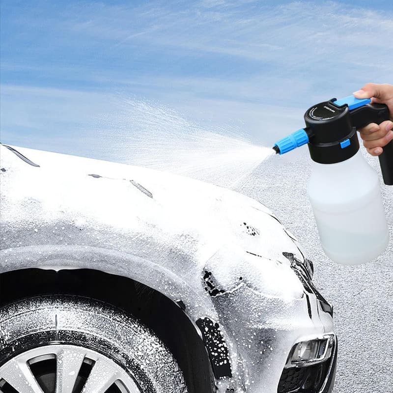 Wiederaufladbare tragbare Schaumkanone mit 1,5 l Sprühvolumen