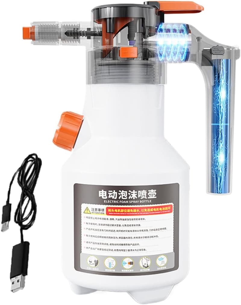 Kabelloses elektrisches Schaumsprühgerät für Autowäsche, 2 Liter