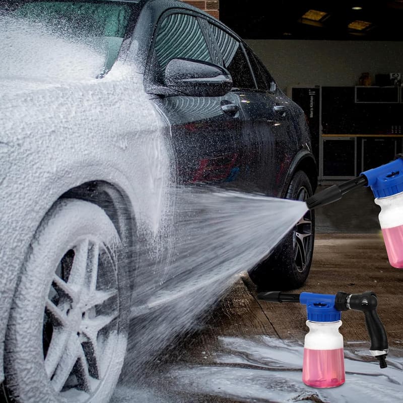 Youool Schaumpistole 1000 ml – 2-in-1 Schaumlanze für Auto- und Motorradreinigung