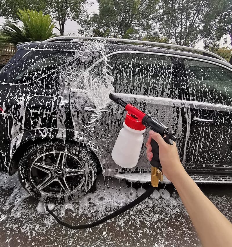 ALLOMN Hochdruck-Schneefom-Schaumpistole für Autos und Motorräder