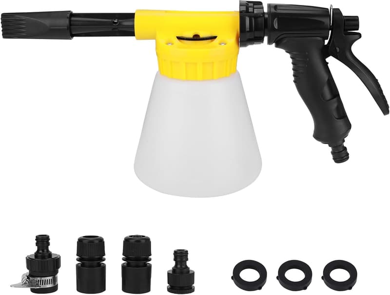Multifunktionale Schaumpistole 900ML für Auto- und Motorradreinigung