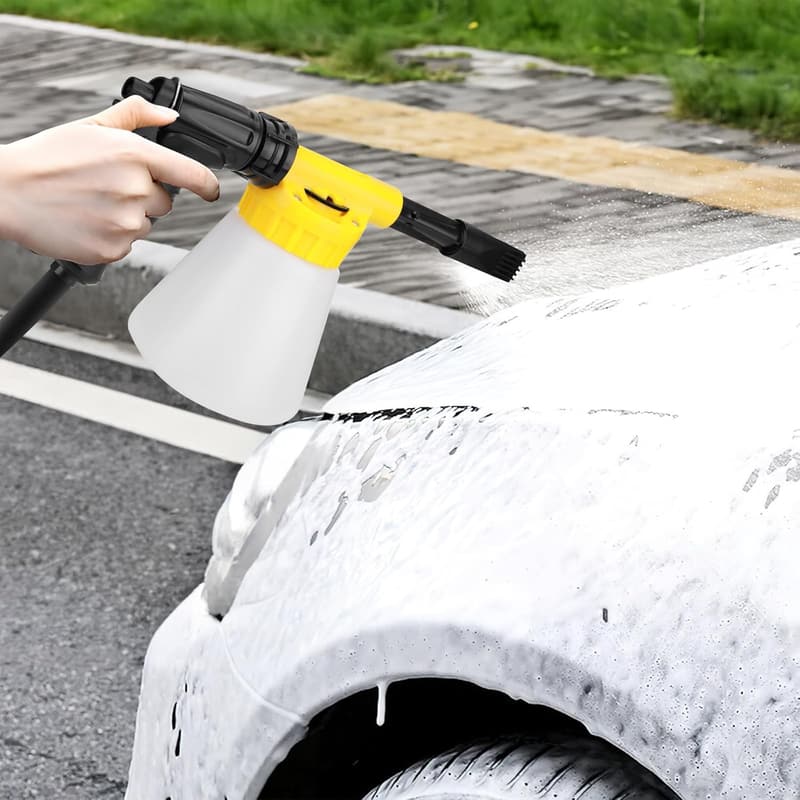Multifunktionale Schaumpistole 900ML für Auto- und Motorradreinigung