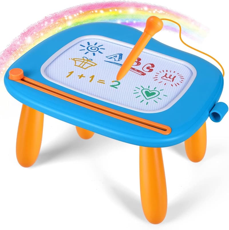 Magnetische Maltafel für Kinder ab 1 Jahr - Buntes Zauberspielzeug