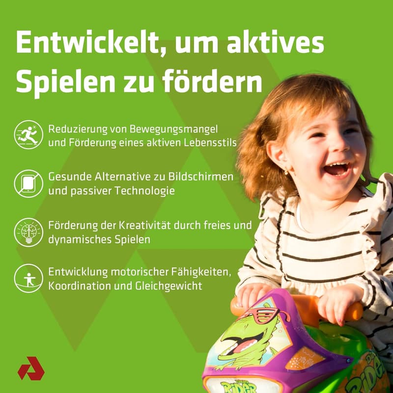 Laufrad für Kinder ab 1 Jahr – Ergonomisches Rutscherfahrzeug für Jungen und Mädchen