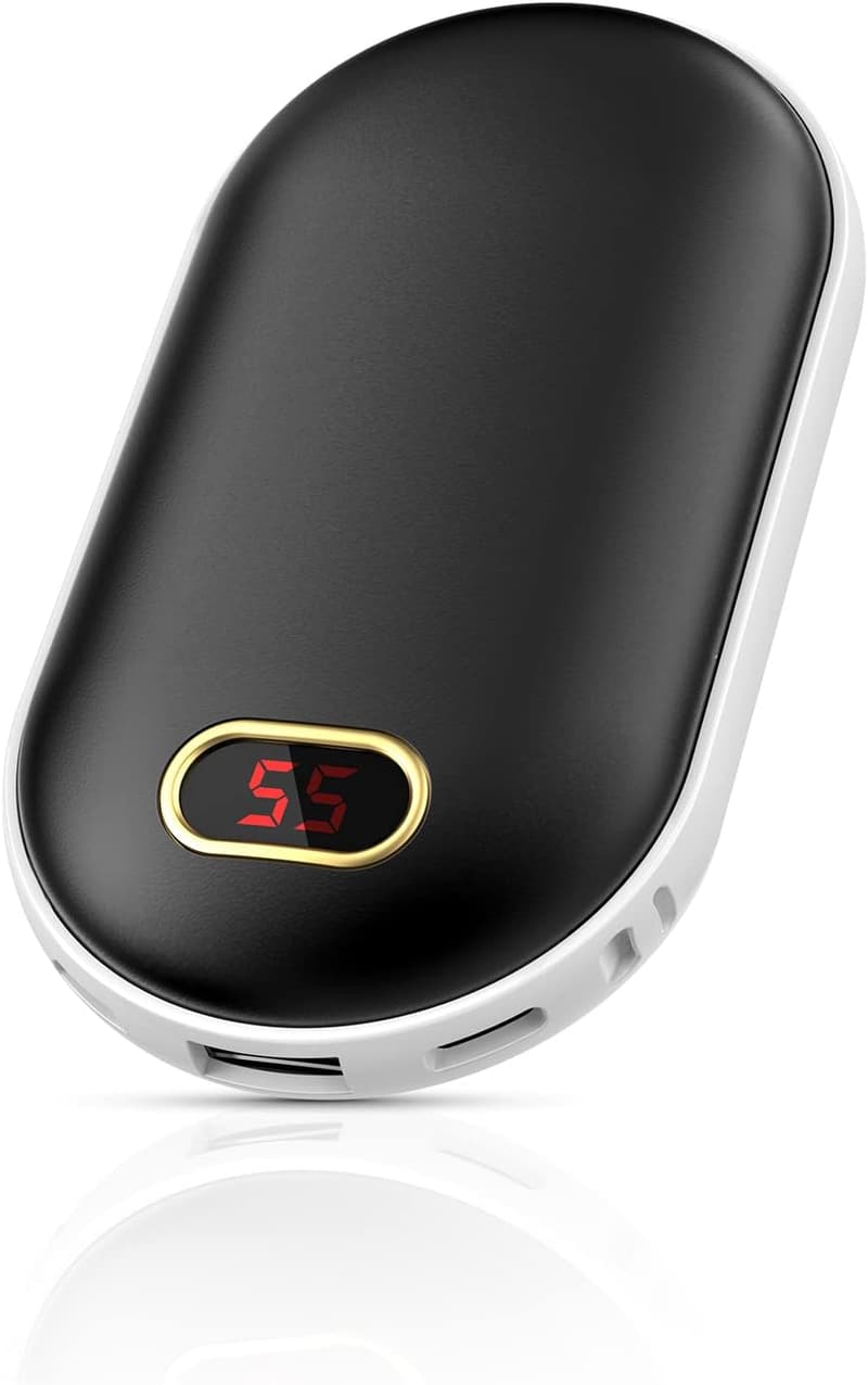 Wiederaufladbarer Handwärmer 10000mAh, tragbare Powerbank für Outdoor-Sportarten