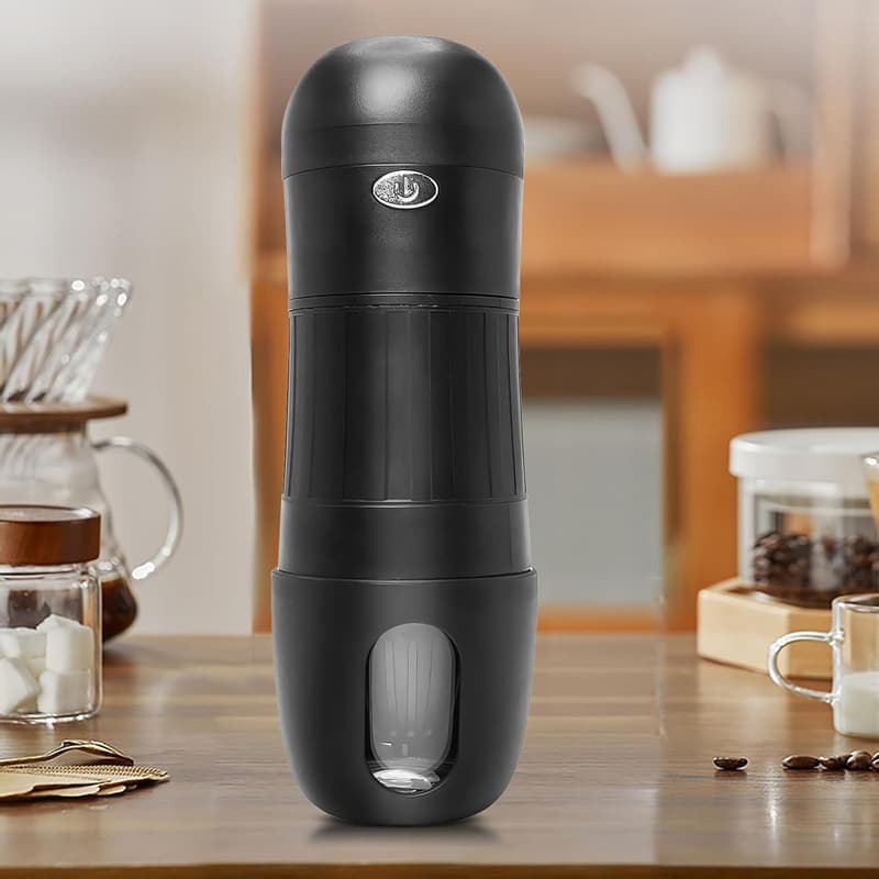 Tragbare Kaffeemaschine für Reisen – Schnelles Erhitzen, K-Cup-kompatibel
