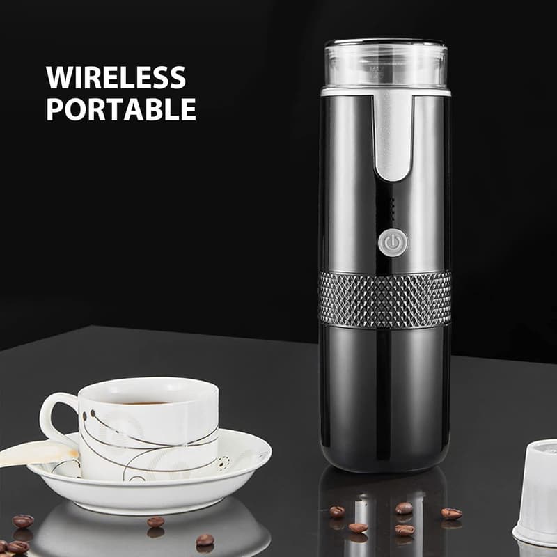 Tragbare Handkaffeemaschine für Camping – kompatibel mit K-Cup-Kapseln