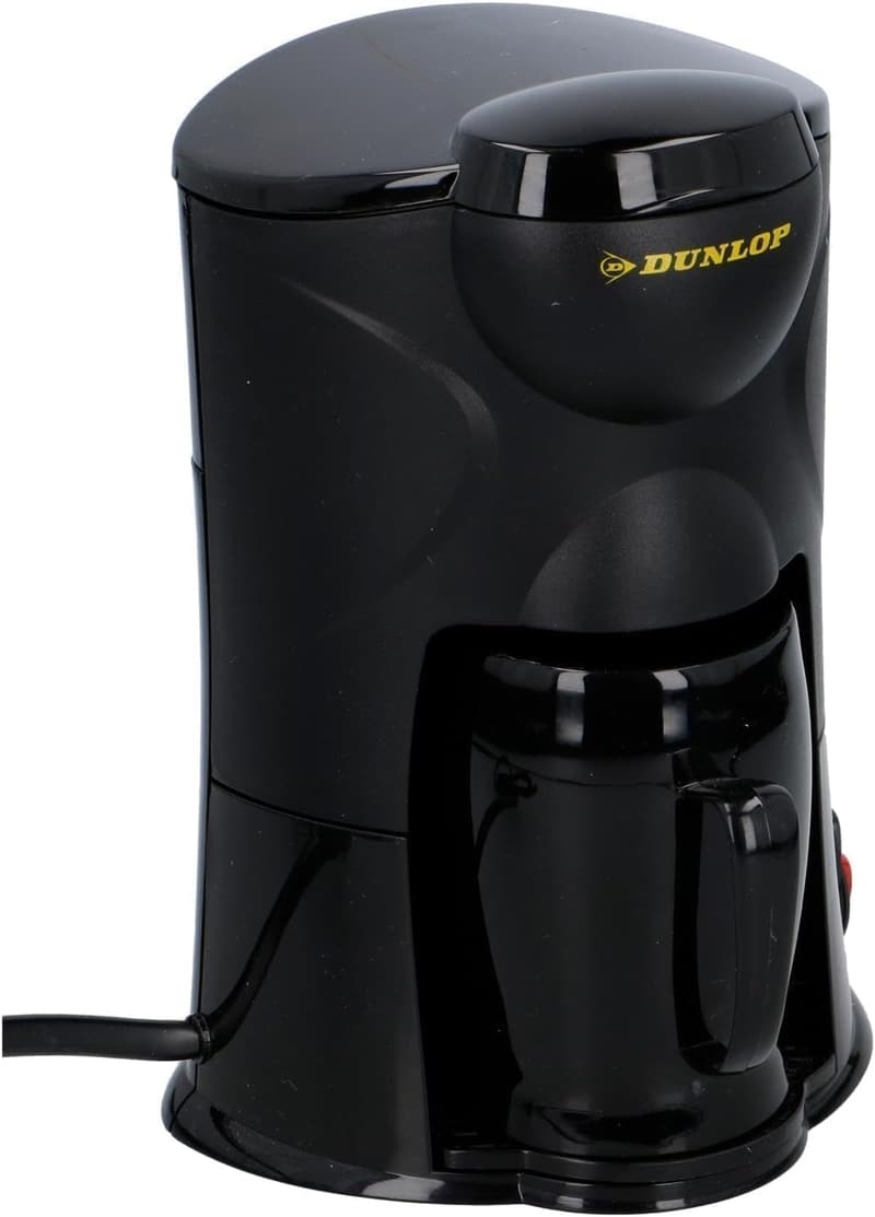 Dunlop 1-Tassen-Kaffeemaschine 170W für Reise und Auto (12V)
