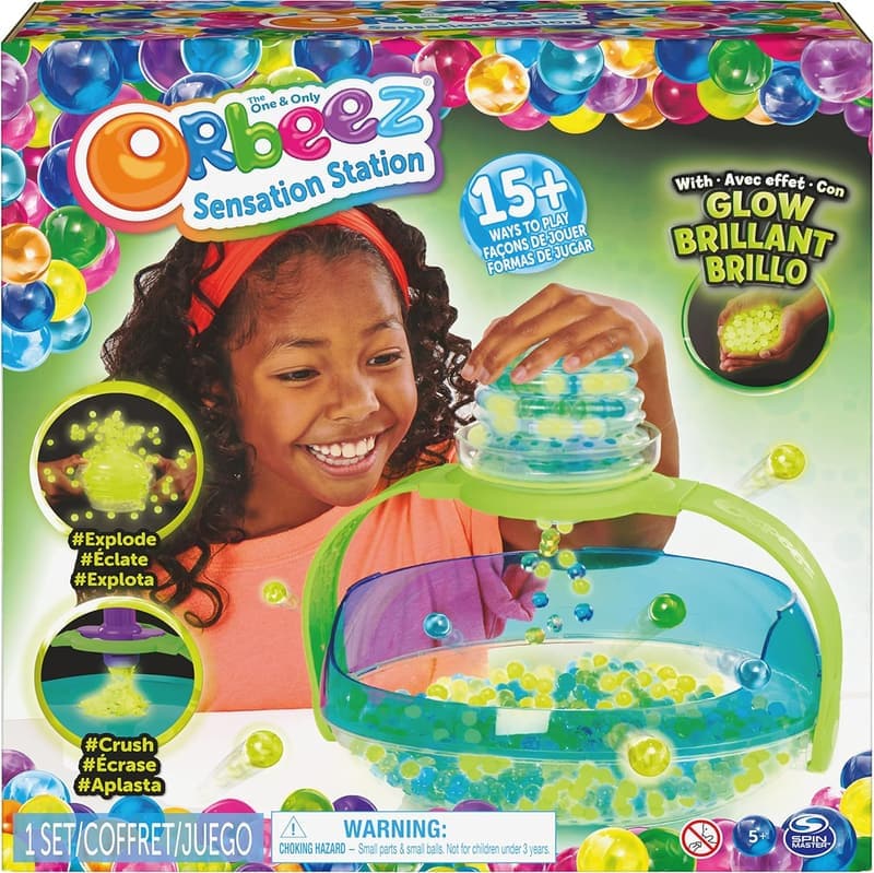 Orbeez Sensations Station Set – Leuchtende Wasserperlen für kreatives Spielen, ab 6 Jahren