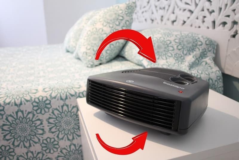 Bastilipo THP1500-PTC Heizlüfter 750/1500 W mit Thermostat