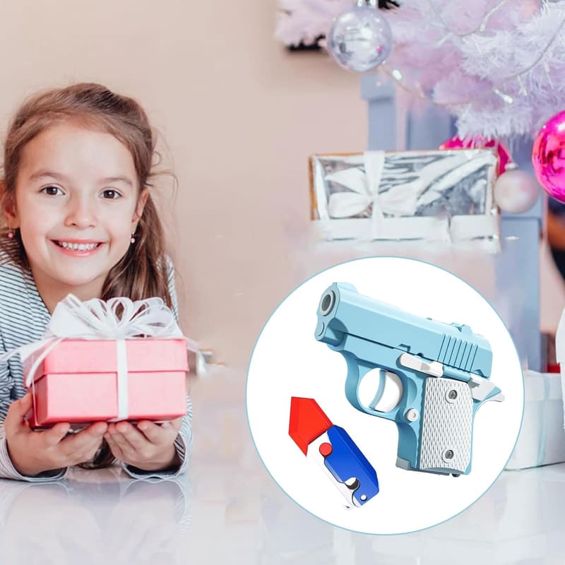 Fidget Spielzeug Mini Pistole aus Schaumstoff für Kinder ab 12 Jahren