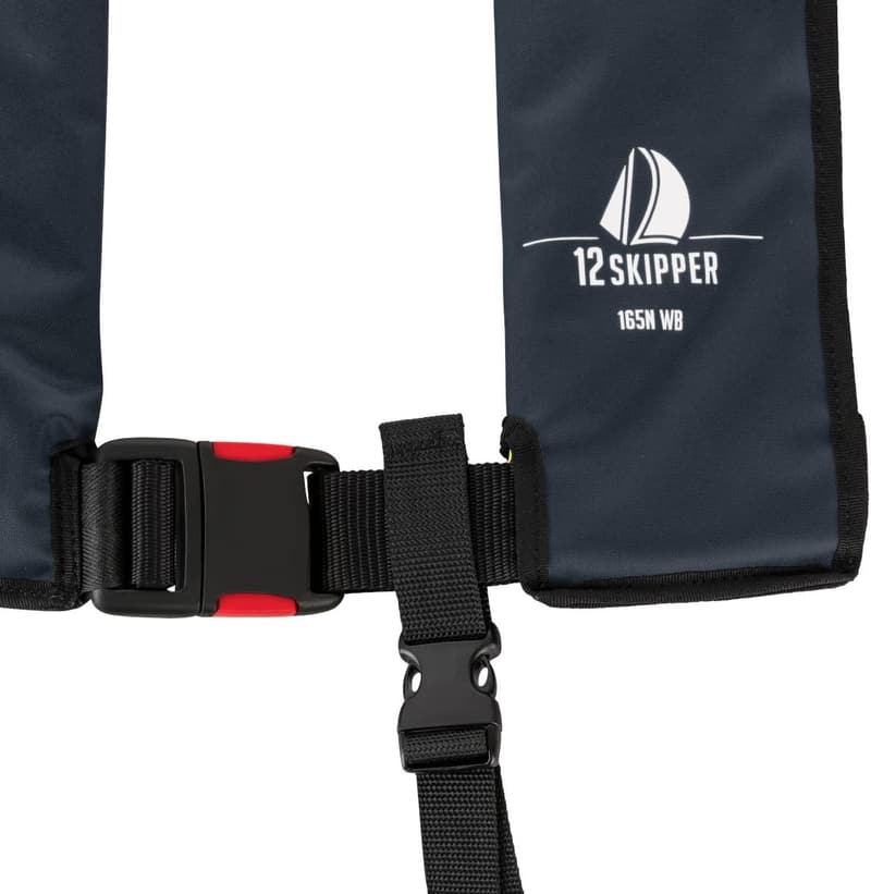 12skipper ISO 165N Automatik Rettungsweste mit Hüftgurt