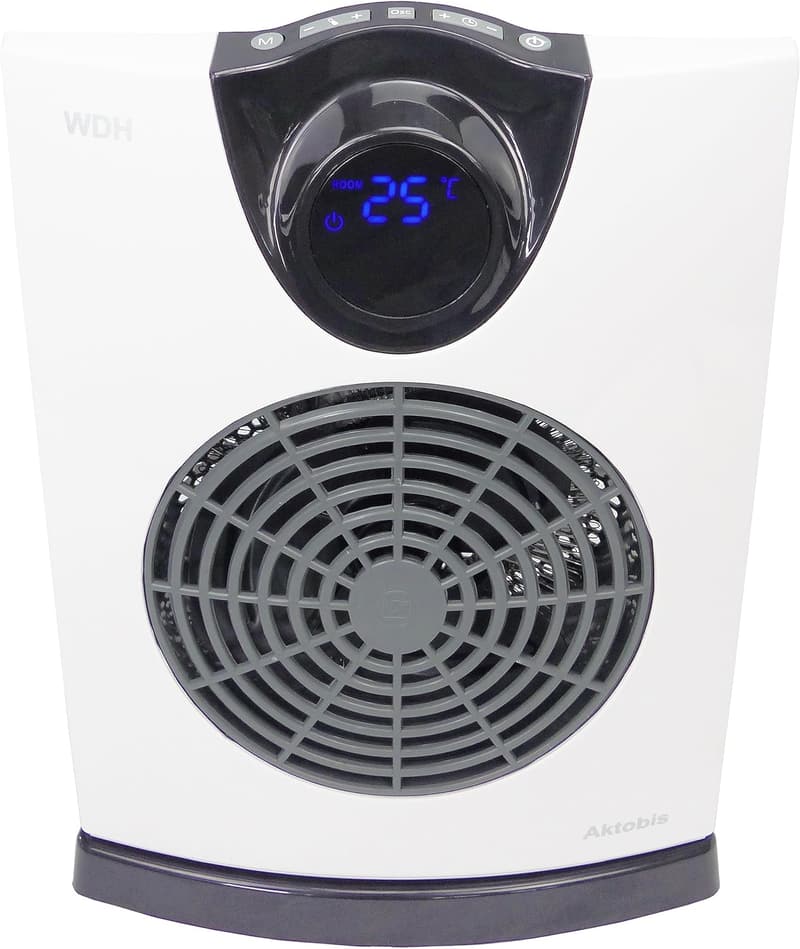 Aktobis Badheizer 2 kW – Elektroheizung für Feuchträume IP21