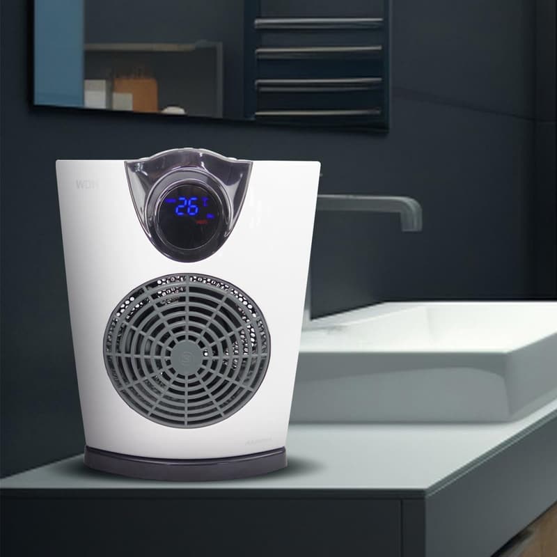 Aktobis Badheizer 2 kW – Elektroheizung für Feuchträume IP21