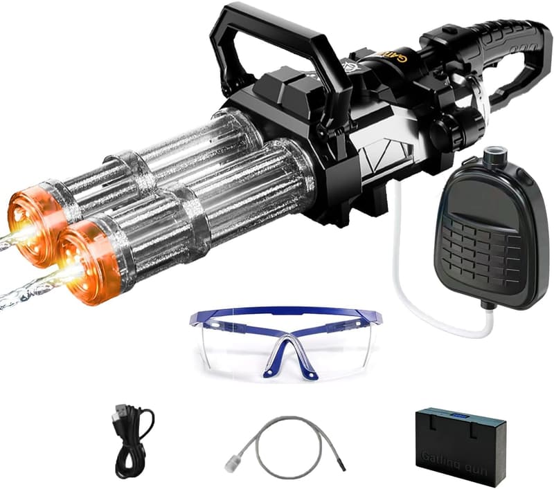 Elektrische Wasserpistole mit Rucksack für Sommer-Outdoor-Spaß