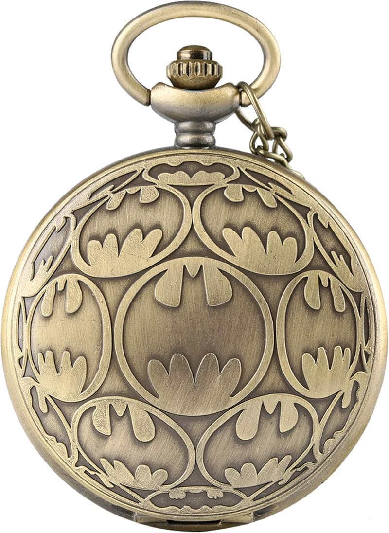 Steampunk Taschenuhr aus Bronze für Männer und Frauen