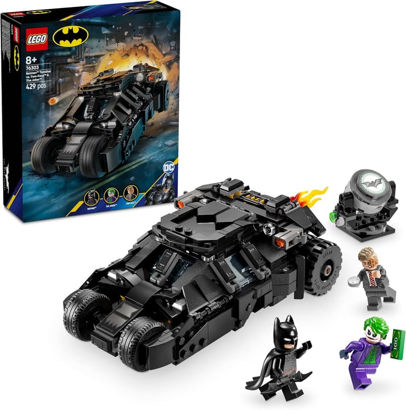 LEGO Batman Tumbler Spielset mit Minifiguren für Jungen ab 8 Jahren