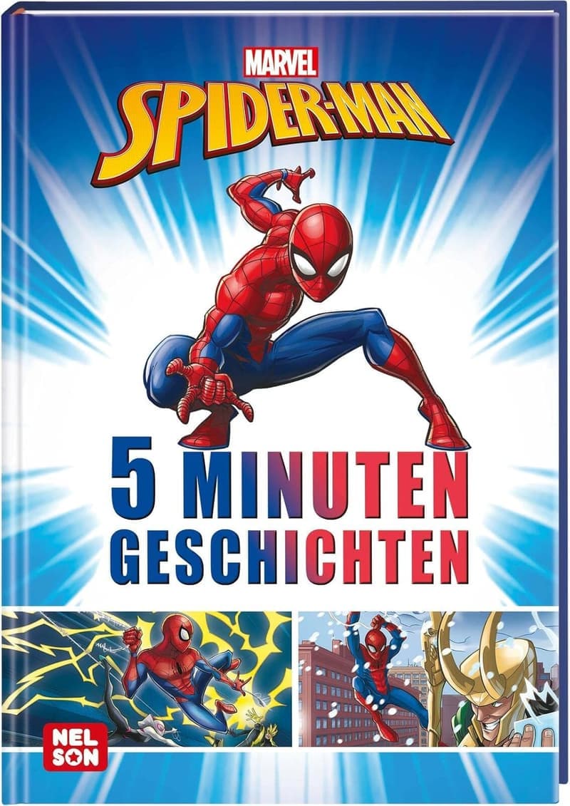 Spider-Man: 5-Minuten-Vorlesegeschichten für Kinder