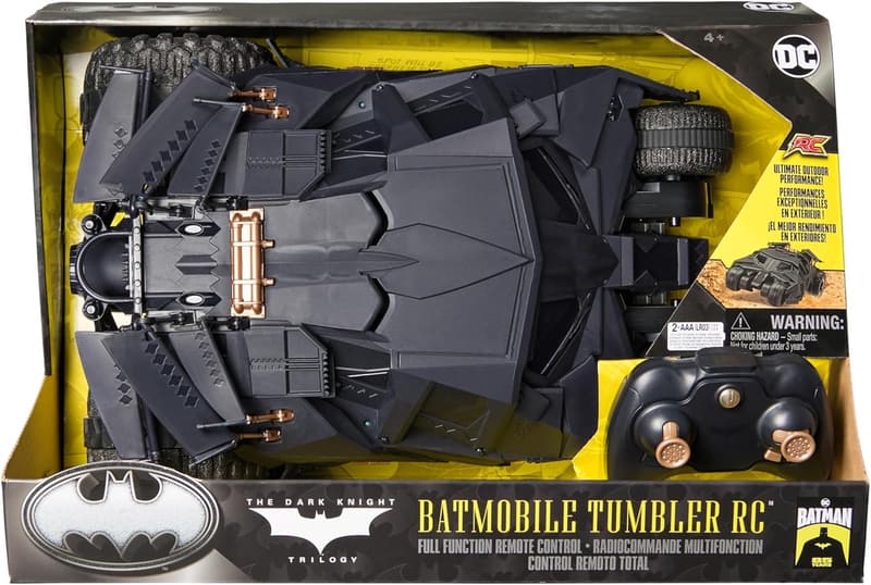 Batman Tumbler RC im Maßstab 1:15 – ferngesteuertes Fahrzeug für Fans ab 4 Jahren
