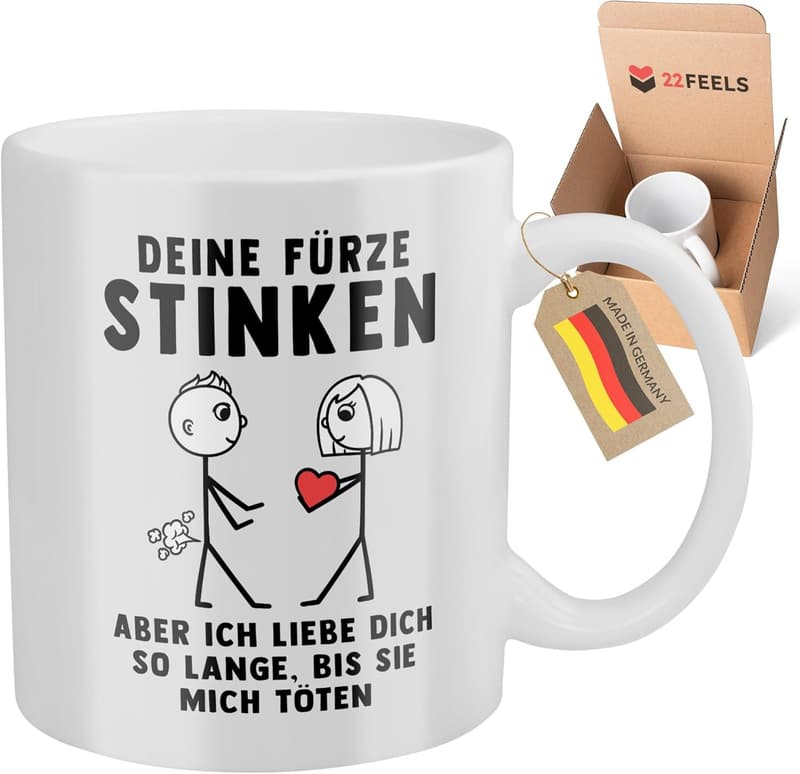 Jahrestag Geschenk Tasse 
