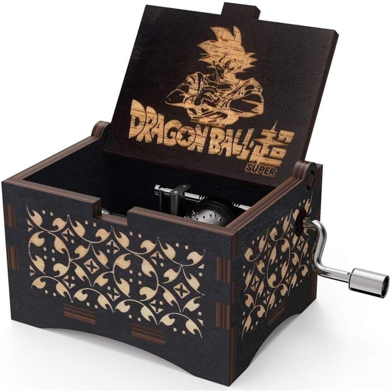Personalisierbare Holz-Spieluhr mit Lasergravur – Vintage Geschenke für Geburtstage