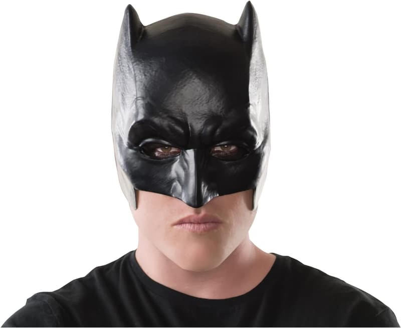 Batman-Maske für Erwachsene, Schwarz - Kostüm für Halloween