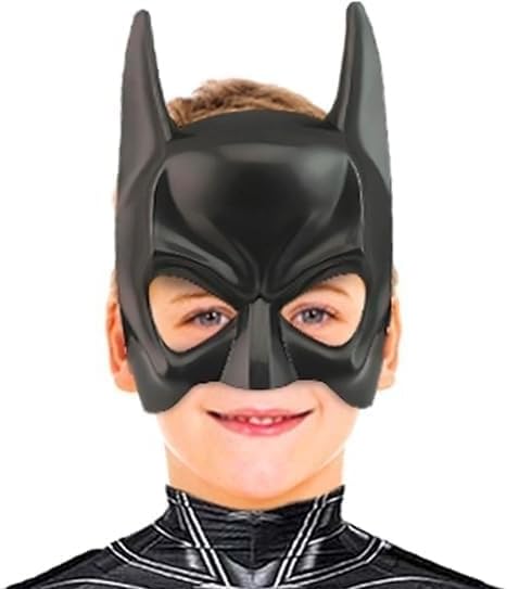 Superhelden Fledermausmaske für Erwachsene – ideal für Karneval und Mottopartys