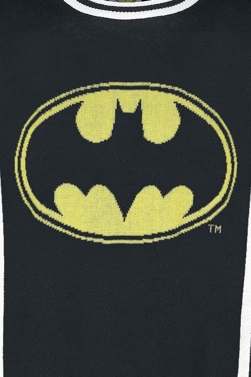 Batman Retro Logo Strickpullover für Männer - Multicolor Fan-Merch