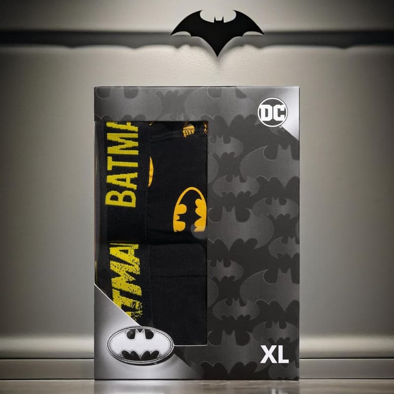 Batman Boxershorts Herren - 2er Set lustige Unterwäsche