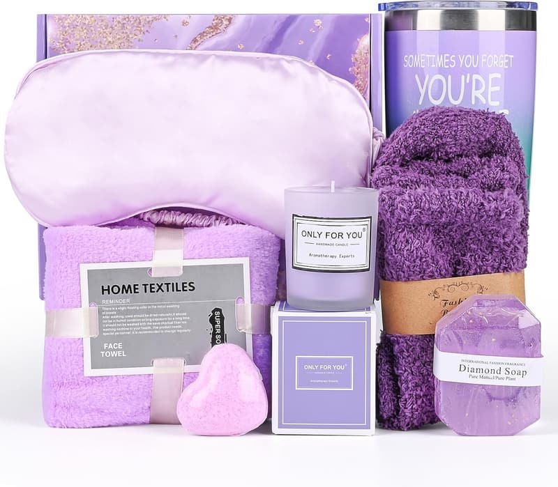 Entspannung Geschenkset für Frauen – Personalisierte Spa-Beauty-Produkte