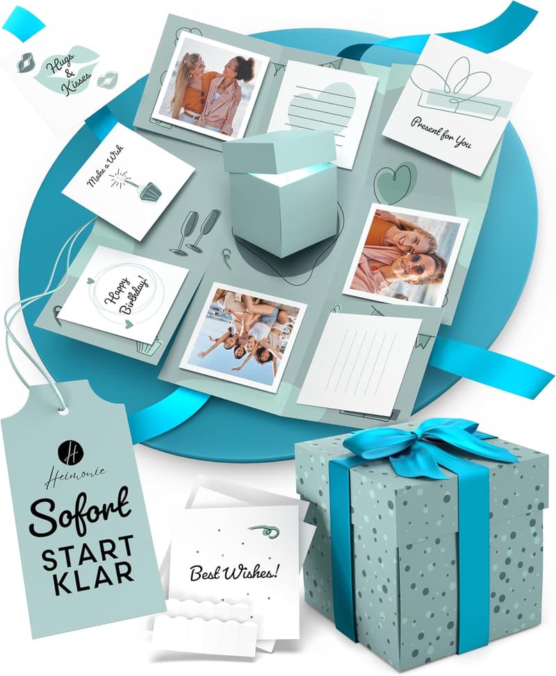 DIY Explosionsbox Set - Bastelset für personalisierte Überraschungen