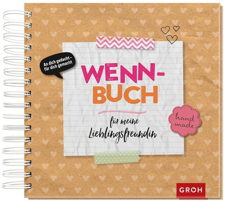 Wenn-Buch zum Selbstgestalten für die beste Freundin – DIY-Geschenk