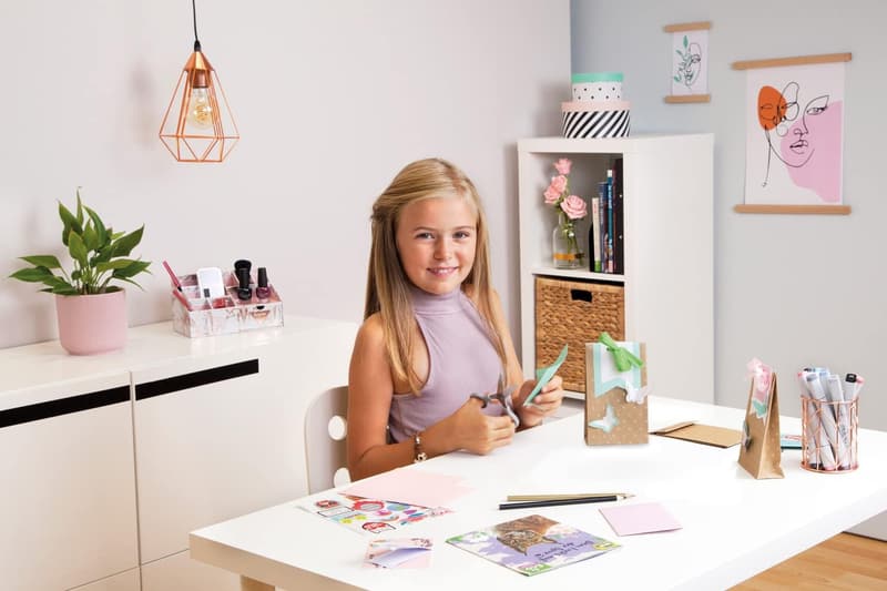 Freundschaftsbastelset für Kinder ab 8 Jahren – Eco Box mit Anhängern und Geschenktüten