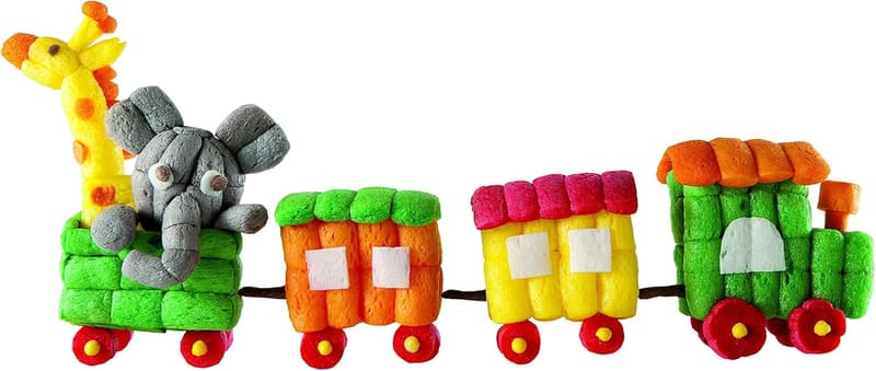 Buntes Playmais Bastel-Set für Kinder ab 3 Jahren – Kreativität & Motorik fördern