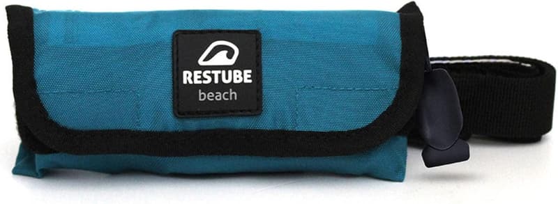 Restube Beach Sicherheitsboje – Kompakte und sichtbare Schwimmboje für die Familie