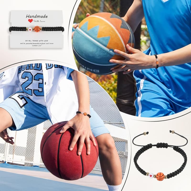 Verstellbares Basketball Armband für Jungen und Mädchen