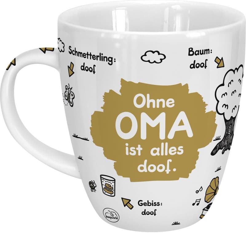 Tasse mit Spruch 